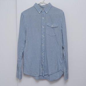 Men's Old Navy Light Blue Flannel Shirt